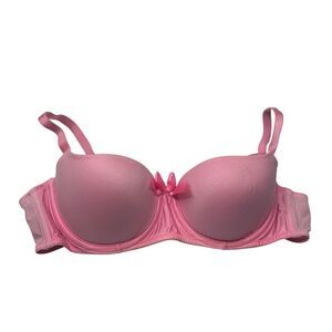 Victoria’s Secret pink lined Bra 34C y2k 2000s vtg cute